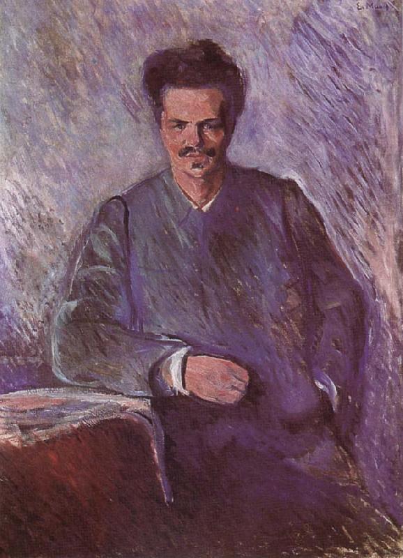 Portrait, Edvard Munch